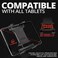 Tackform Industrial Metal Drill Base Tablet Mount for Apple iPad Mini/Pro 12.9in Galaxy S Surface Pro & Switch