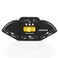 LEAGY 4-Way Audio Video AV RCA Switch Game Selector Box Splitter Black