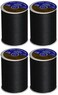 Coats 4-PACK - Dual Duty All-Purpose Thread 400yds Black 230a-2