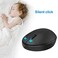TENMOS TENMOS Mini Rechargeable Wireless Mouse, 2.4GHz Optical Travel Mouse Silent Wireless Computer Mice with USB Receiver, Auto Sleeping, 3 Buttons, 1000 DPI Compatible with Laptop, PC, Computer(Bla