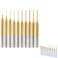 HUHAO Cobalt PCB Drill Bits 1/8 Shank Micro Twist Mini Drill Bits for Print Circuit Board with 0.2-1.1mm Cut Diameter