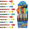 TINYMILLS 24 Pcs Superhero Text Multi Point Pencils