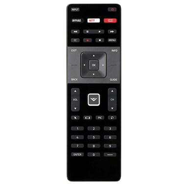 ZdalaMit New XRT122 Remote for Vizio TV D43f-E2 D32f-E1 D39f-E1 D43f-E1 D48f-E0 D50f-E1 D55f-E0 D55f-E2 E40C2 E65x-C2 E55-C2 D48-D0 E55-C1 E550i-B2 E241i-B1 D40U-D1 E60-C3 D70-D3 D43-D2 D28H-D1 D32H-D