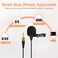 Comica CVM-M-O1 Omnidirectional Lavalier Lapel Microphone for Comica Sennheiser and Other Wireless Transmitter (3.94ft)