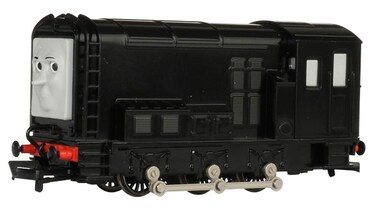 Bachmann Trains Bachmann Thomas & Friends Grumpy Diesel Engine, Prototypical Black