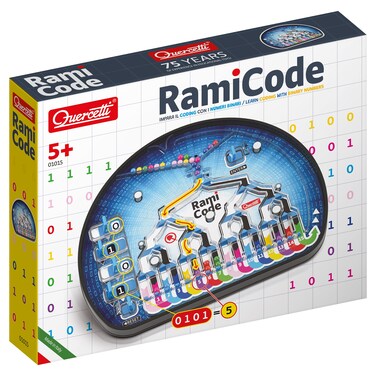 Quercetti - Rami Code - Toy for Learning Early Coding Skills for Kids Ages 4 and Up