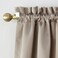 Sun Zero Barrow Energy Efficient Rod Pocket Curtain Single Panel