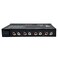 Massive Audio EQ4 Car Equalizer with 4 Band Graphic Equalizer - AUX inputs - 8V Line Driver - 12dB Crossover
