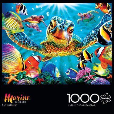 Buffalo Games - tiny bubbles - 1000 piece jigsaw puzzle