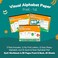 Channie's Beginner's Alphabet &amp; Handwriting workbooks, 3 workbooks, lots practices with visual format. Easier way to learn Alphabet