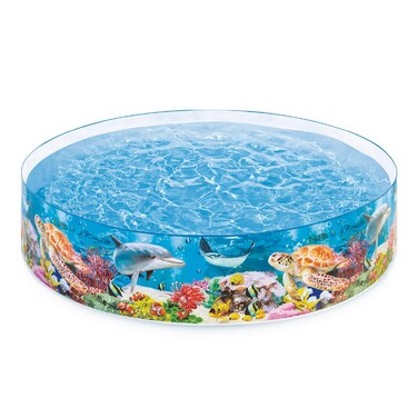 Intex Deep Sea Blue SnapSet Kiddie Swimming Pool