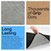 GORILLA GRIP&reg; Memory Foam Bath Rug for Bathroom, 24x17 Black
