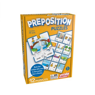 Junior Learning JL245 Preposition Puzzles