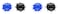 Baseline 12-1492 2 Disc Discrim-a-gon 2 Point Discriminator Set (2 Pack) Multi