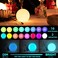 LOFTEK Floating Pool Lights, 6-inch Rechargeable LED Ball Light, Hangable
