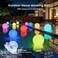 LOFTEK Floating Pool Lights, 6-inch Rechargeable LED Ball Light, Hangable