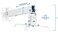 VIVO White Universal Adjustable Wall Ceiling Projector Mount Bracket Extendable Length Projection (MOUNT-VP06W)