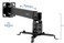 VIVO Black Universal Adjustable Wall Ceiling Projector Mount Bracket   Extendable Length Projection (MOUNT-VP06B)