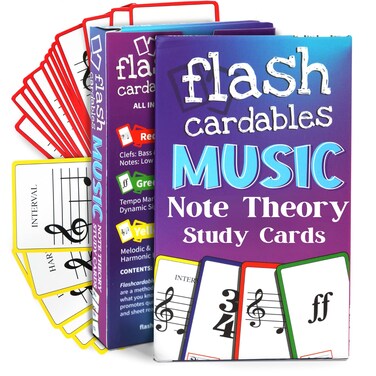 flashcardables Premium Music Flash Cards
