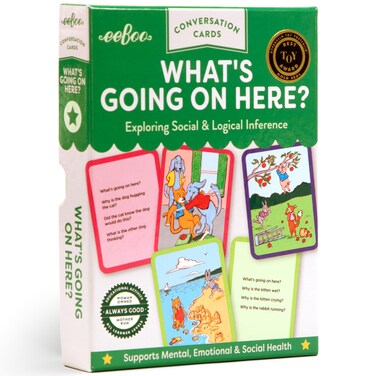 eeBoo What's Going On Here Conversation Cards