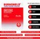 Burnshield Sterile Dressing, 10.2 x 10.2 cm, 6 Pack
