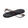 ThinOptics Brooklyn Reading Glasses 1.0 Red Frames + Milano Magnetic Case - Compact Foldable 1.00 Strength