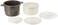 Progressive Prep Solutions Microwavable Bacon Grill 17 Piece Set Gray .