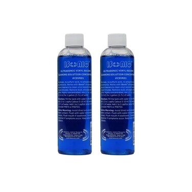 iSonic Vinyl Record Cleaning Solution Concentrate, CSVR01x2 (2-pack)