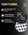 Mob Armor TabNetic Accessory Surface mounting disc, Compatible with alll Magnetic Tablet Mounts. Includes Two Large mounting disc with Adhesive.