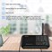 Wuloo Intercoms Wireless for Home 5280 Feet Range 10 Channel 3 Code, Wireless Intercom System for Home House Business Office, Room to Room Intercom, Home Communication System (4 Packs, Black)
