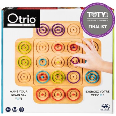 Marbles Otrio &mdash; Strategy-Based Board Game