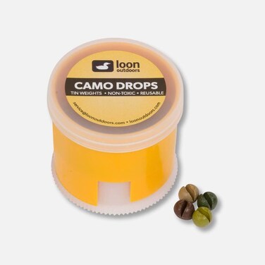 Loon Outdoors Camo Drops Split Shot   Twist Pot