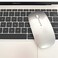 PEIBO Bluetooth Mouse for Notebook Pro Laptop PC Rechargeable Wireless Bluetooth Mouse Compatible withr MacBook pro MacBook Air Mac Sliver