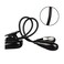 Ailenyun Double-Head Clip Light/Reading Light/Night Light Clip for Table, headboard and Computer, with switches on Both Ends, Two Brightness Options (Without Battery).