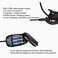 Ailenyun Double-Head Clip Light/Reading Light/Night Light Clip for Table, headboard and Computer, with switches on Both Ends, Two Brightness Options (Without Battery).
