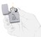 Zippo Don't Tread On Me, Silver Version, Windproof Lighter