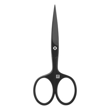 ZWILLING Beard Scissors for Men 115 mm Premium Carbon Matt Black