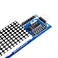 Onyehn 2pcs/Lots MAX7219 Dot Matrix Module 4 in 1 Display for Arduino Microcontroller with 5Pin Line