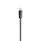 V-MODA SpeakEasy DAC/AMP 3-Button Lightning Cable - Black one size