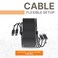 Skywin 3-in-1 HTC Vive Compatible Cable - Replacement for HTC Vive 3 in 1 HDMI+USB+DC 5 Meter Round Cable for Linkbox and Headset Connection (16 Foot)