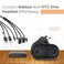 Skywin 3-in-1 HTC Vive Compatible Cable - Replacement for HTC Vive 3 in 1 HDMI+USB+DC 5 Meter Round Cable for Linkbox and Headset Connection (16 Foot)