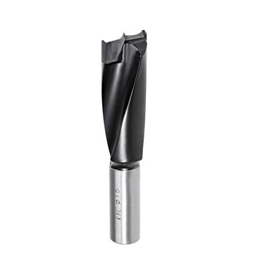 uxcell Brad Point Drill Bits for Wood 15mm x 70mm Forward Turning HSS Woodworking Carpentry Drilling Tools