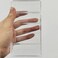 uxcell Component Storage Box - PS Fixed 5 Grids Electronic Component Containers Tool Boxes Clear White 175x85x34mm