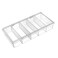 uxcell Component Storage Box - PS Fixed 5 Grids Electronic Component Containers Tool Boxes Clear White 175x85x34mm