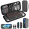 HEYSTOP Case Compatible with Nintendo Switch Carry Case Pouch with Switch Cover Case HD Switch Screen Protector Thumb Grips Caps for Nintendo Switch Console Accessories