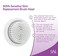 SPA SCIENCES NOVA Skin Cleansing Replacement Brush Head - Sensitive Brush