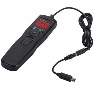 AIHG ABUYCS LCD Timer Remote Time Lapse Intervalometer Shutter Release Control for Sony Micro Single Digital Camera a58 NEX-3NL A7 A7R A7II A7RII A75 A3000 A6000 NX300 RX100II