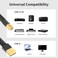 Viborg 1M HiFi USB 2.0 A Male to B Male Audio Digital Cable for Printer Scanner, Computer, Printer, Scanner, Digital Devices