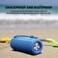 MIATONE Wireless Mobile Portable Bluetooth Speaker (Waterproof and Shockproof) - Blue