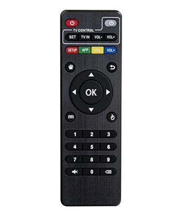 SUSAY Android TV Remote Control for T95Q H96 TX3 Mini MX10 Box MAX TX9 PRO TX92 - Replacement for Smart TV Box T95Z T95 Max Media Player